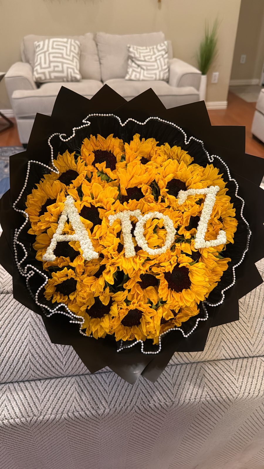 Floral gift arrangement by Tay Floralss